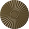 Ekena Millwork Shakuras Ceiling Medallion (For Canopies up to 5"), Hnd-Painted Mississippi Mud, 19 3/4"OD x 1 3/8"P CM20SHMMF - alternate 1